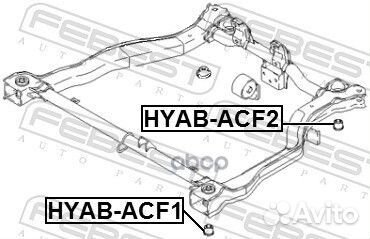 Сайлентблок подрамника перед hyundai