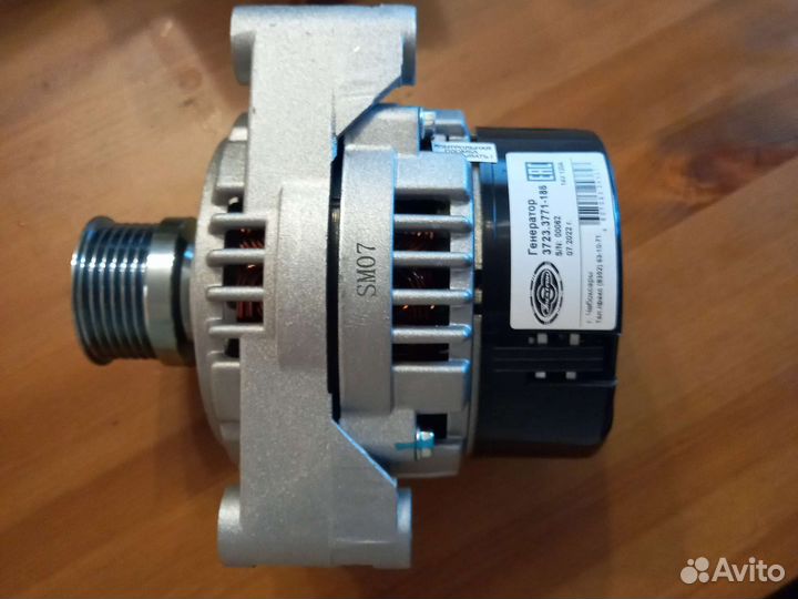 Новый генератор на газель с двигателем змз-406