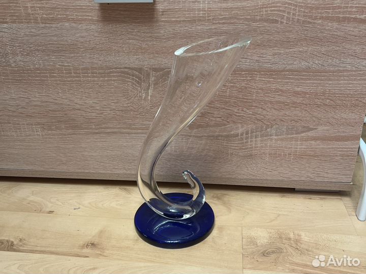 Хрустальная ваза Италия