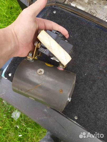 Двигатель для лебедки 24 v + соленоид