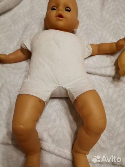 Два мягконабивных пупса один лот