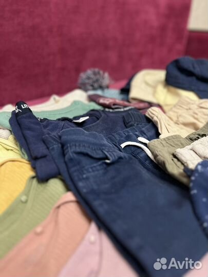 Вещи пакетом на мальчика 9м-18м