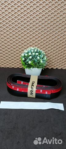 Универсальная губа на бампер samurai