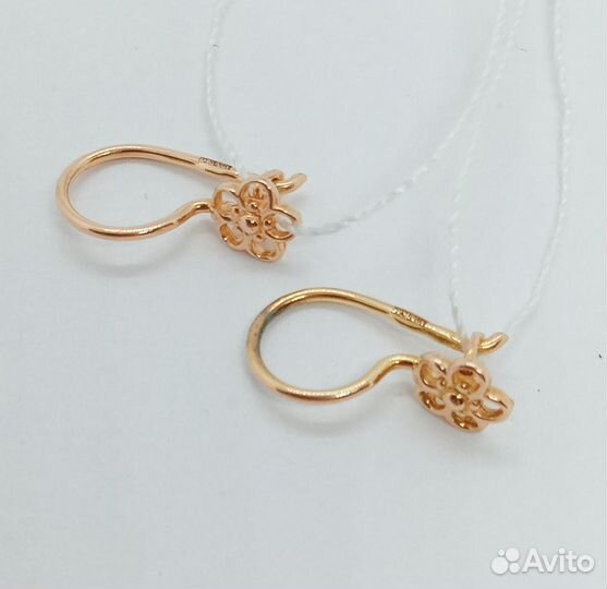 Золотые серьги