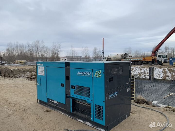 Аренда дизельного генератора электростанции дгу