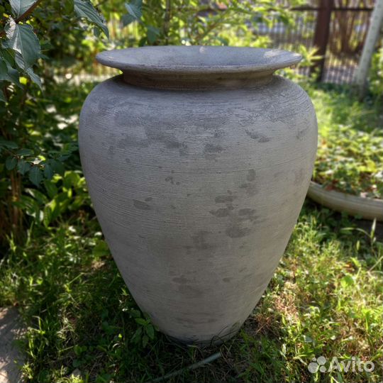 Бетонная ваза для цветов и декора. Бетонный вазон