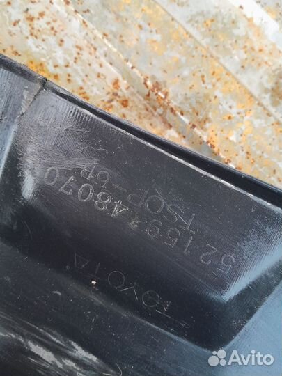 Бампер задний Toyota Highlander XU20 3.3 2007