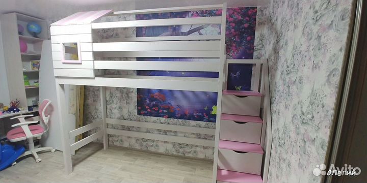 Детская кровать домик