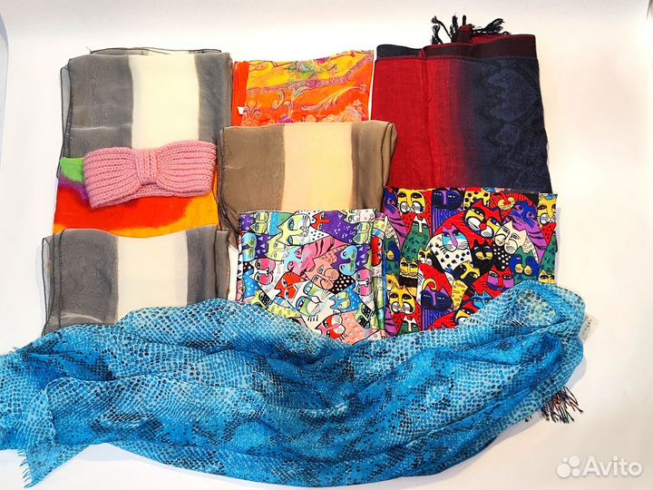 Шарфы палантины косынки платок