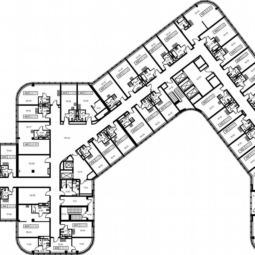 Апартаменты-студия, 28,5 м², 4/15 эт.