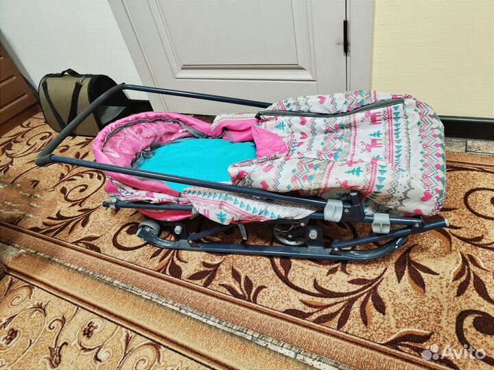 Санки коляска Nika kids 