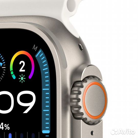 Apple Watch Ultra 2, 49 мм, корпус из титана, рем