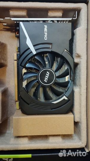 Видеокарта MSI GeForce GT 1030 aero ITX OC 2 GB