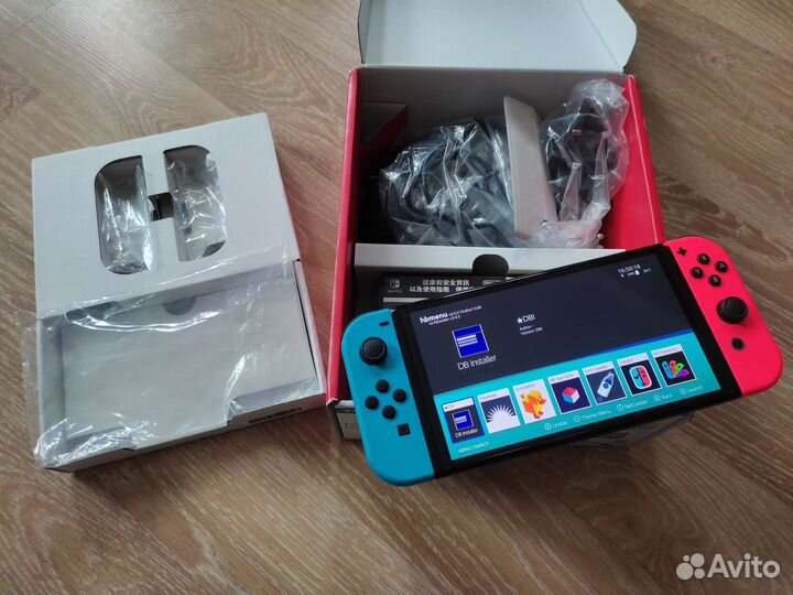 Switch Oled Прошитый Чип Реболл 192gb