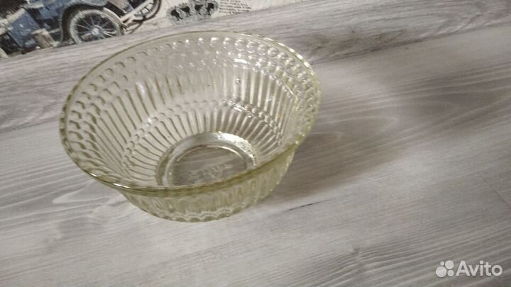 Салатница стеклянная СССР