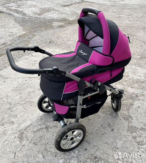 Коляска 3 в 1 Rico Amigo sport lane