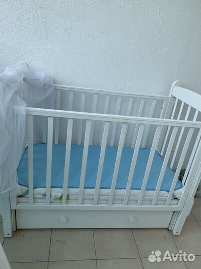 Кроватка детская можга красная звезда