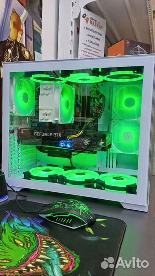 Кубик Ryzen 5600 +B550 Msi +RTX 3060Ti+ 700w