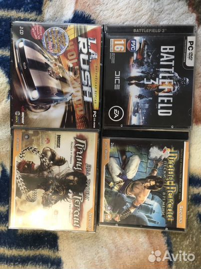 Диски с играми на пк