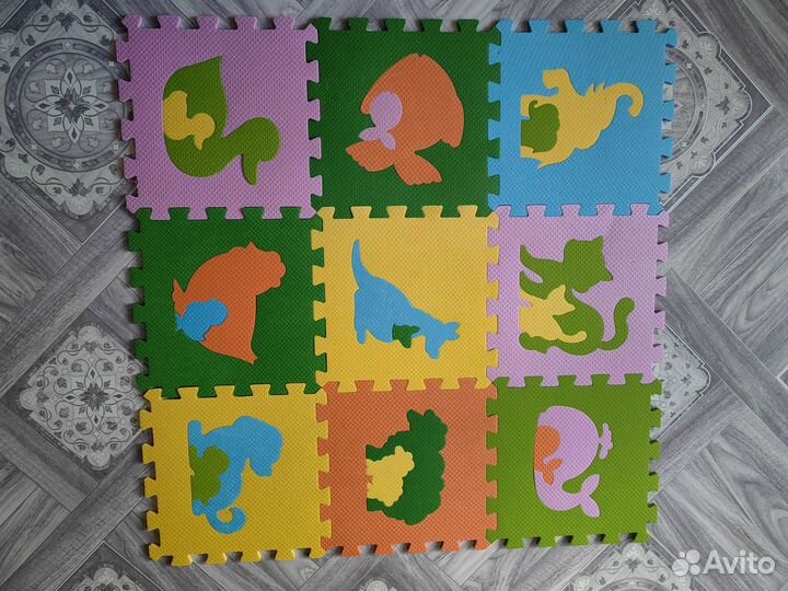 Коврик-пазл