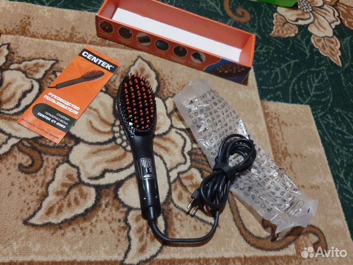 Терморасческа (расчёска-выпрямитель)