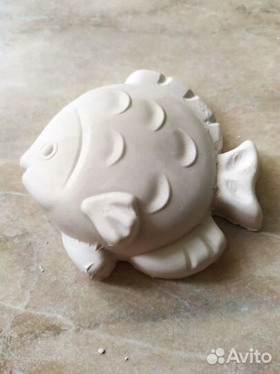 Гипсовая фигурка Рыбка
