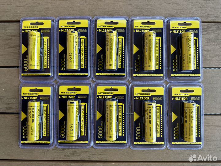 Аккумуляторная батарея nitecore NL2150R
