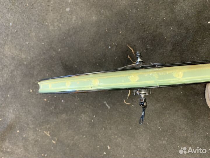 Колесо велосипеда переднее dtswiss + novatec