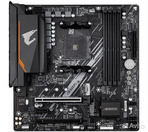 Материнская плата Gigabyte B550M Aorus Elite D4