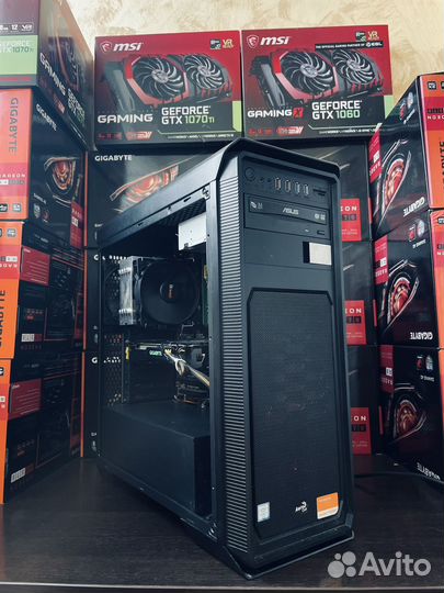 Игровой пк i7 7700 + GTX 1070 8gb