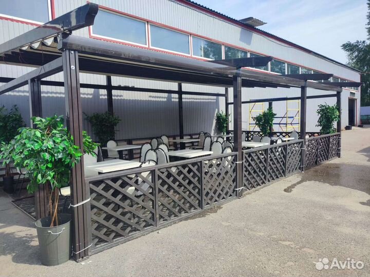 Биседка для кафе