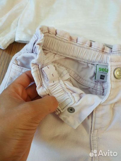 Джинсы блузка кофточка sela