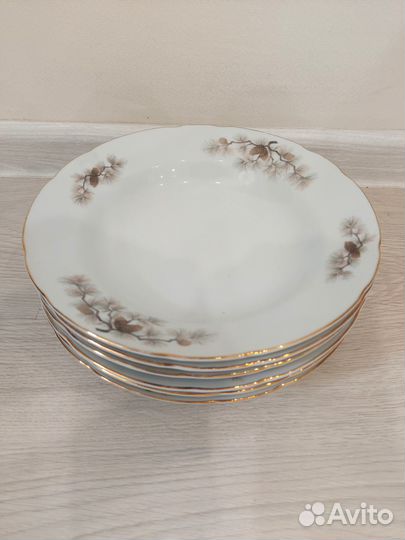 Тарелки СССР. Япония шишки