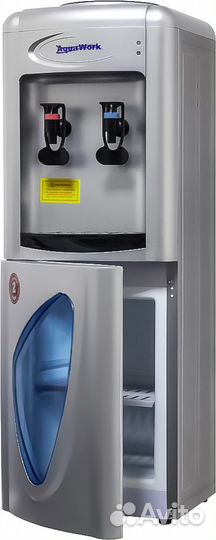 Кулер для воды Aqua Work 0.7-LDR серебро со шкафчи