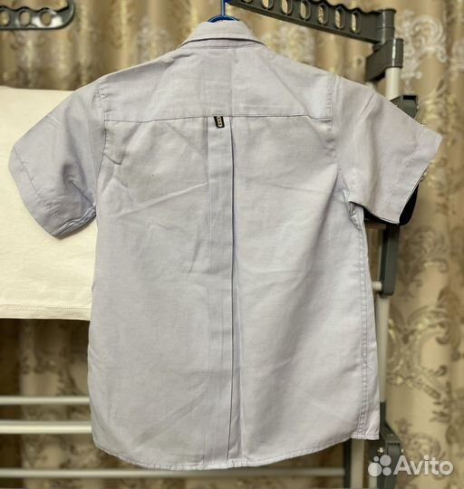 Рубашка голубая (синяя) wanex для мальчика