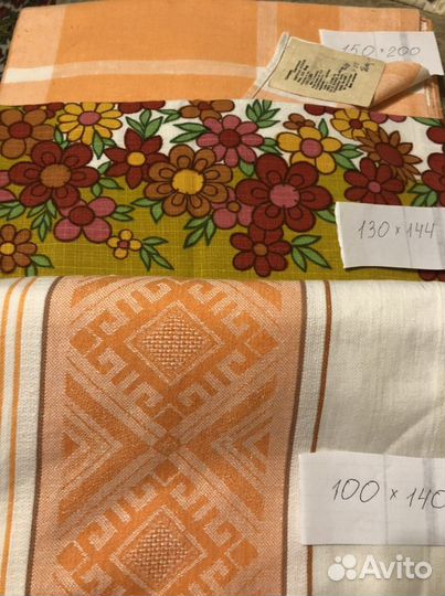 Скатерть лен СССР