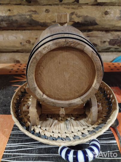 Дубовая винтажная бочка СССР