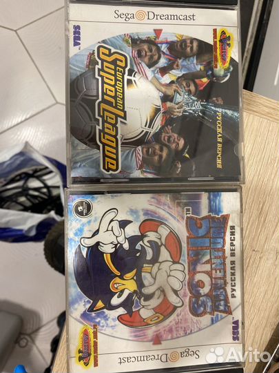 Диски на sega dreamcast