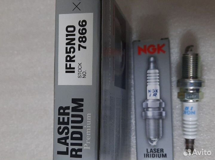Оригинальные свечи зажигания NGK 7866 IFR5N10