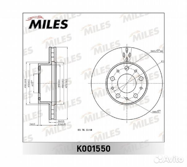 Диск тормозной citroen jumper/fiat ducat