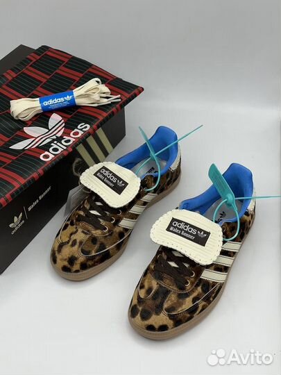 Кеды Adidas samba leopard