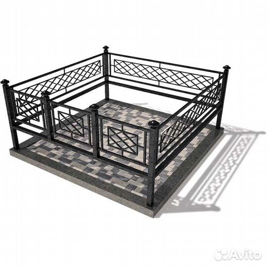 Оградки на кладбище