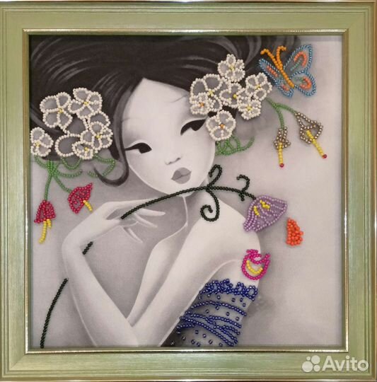 Вышивка бисером картины иконы