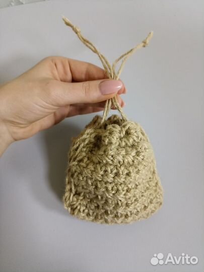 Мочалка из джута