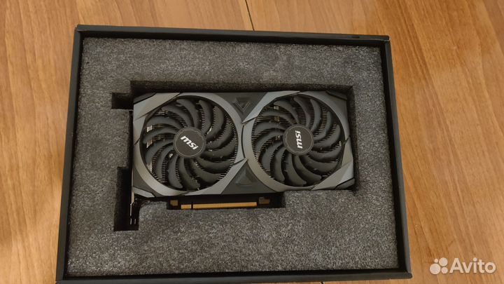 Видеокарта RTX 3070 MSI Ventus 2x