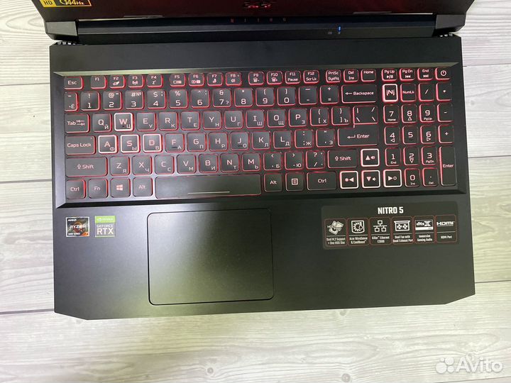 Acer nitro 5 15,6“/R7-5800H/RTX 3080/16Gb/1TB