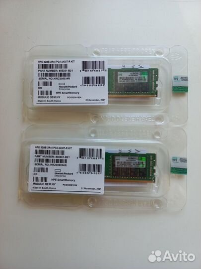 RAM HPE 32GB 805351-B21/819412-001/809083-091