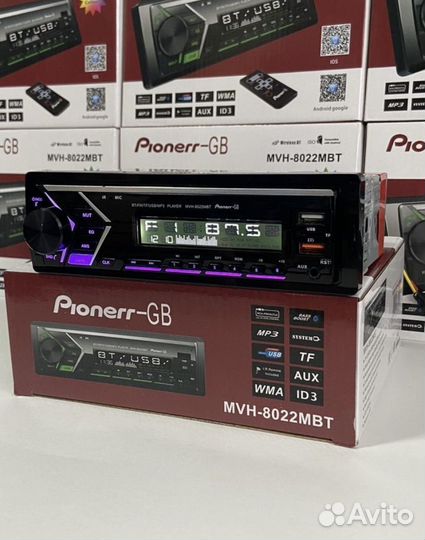 Новая Магнитола pioneer с блютусом