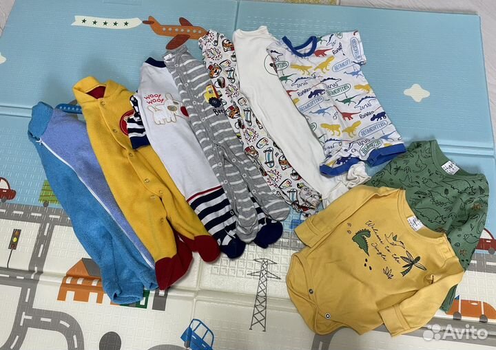 Вещи пакетом на мальчика 62