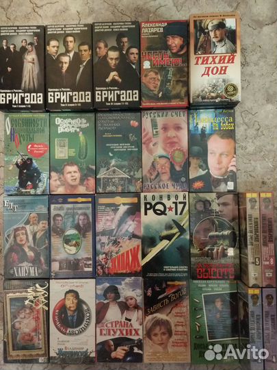 Видеокассеты лицензионные кино России